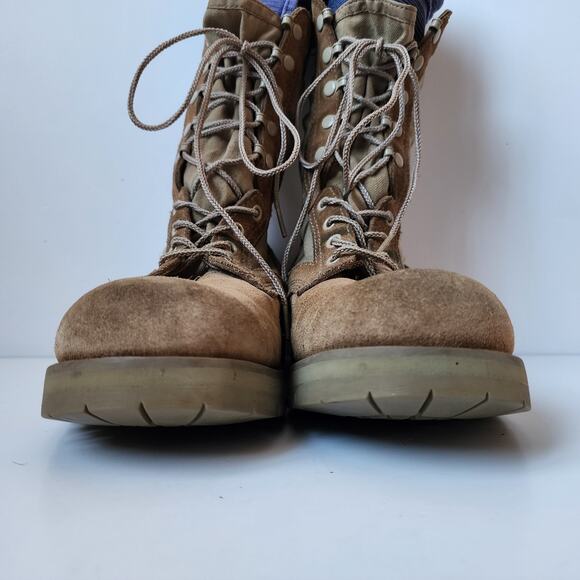 Altama Combat Boots Mens Size 8 R Model 5878 Brown Army Lace Up Suede Nylon main image 7